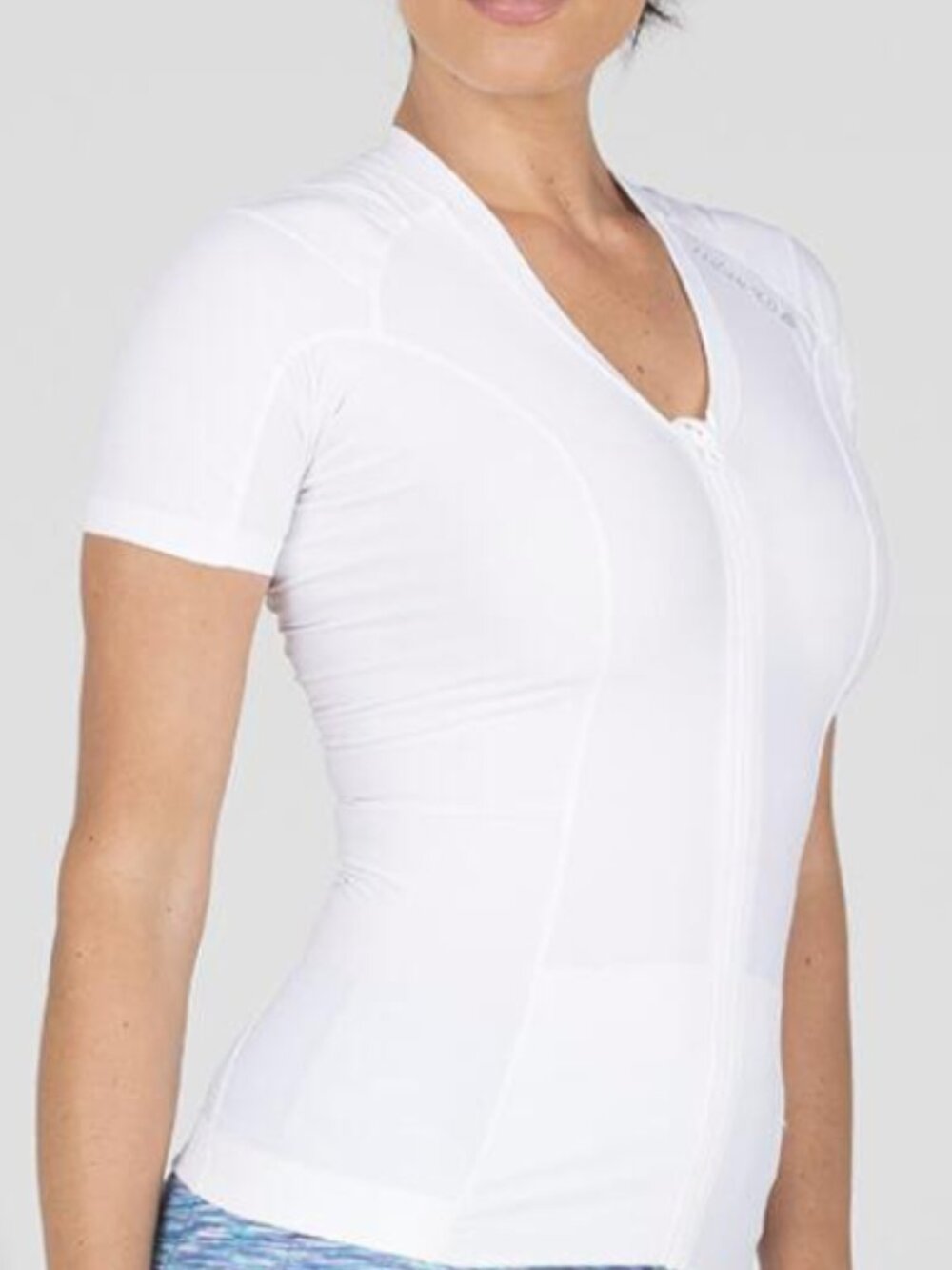 Alignmed 2.0 Posture Correcting Zipper Shirt Vented Mesh Recovery Medium